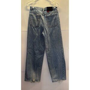 bugle boy, the millennium, denim jeans (Girls 16) high rise, straight leg
